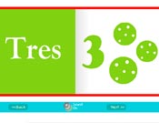 Spanish Number Matching Game