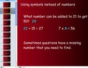 Solving Equations
